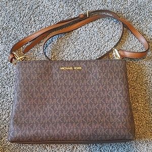 Michael Kors - NWT - Brown Trisha Crossbody Purse